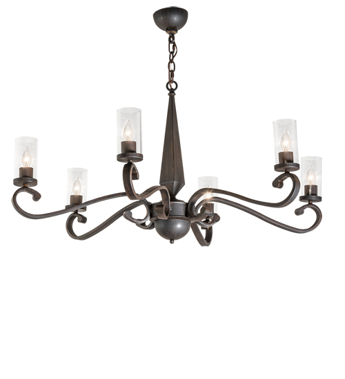 42" Wide Muirfield 6 Light Chandelier | 252881