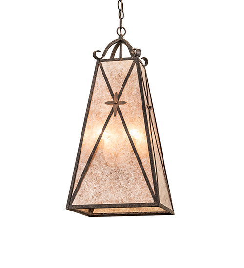 12" Square North Star Pendant | 267162