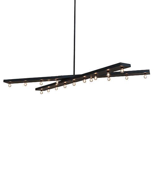 120" Long Caldero 17 Light Oblong Pendant | 273725