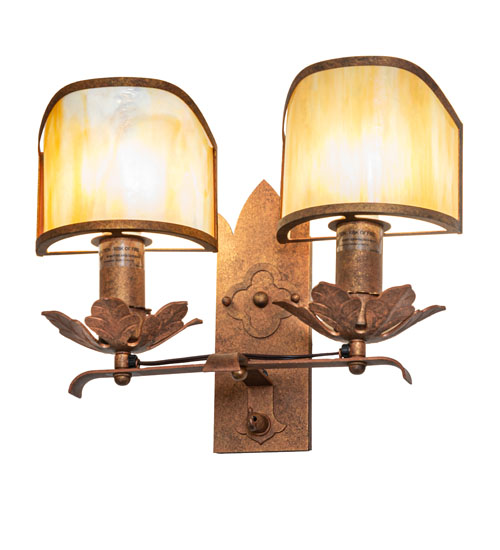 14" Wide Church 2 Light Wall Sconce | 281492