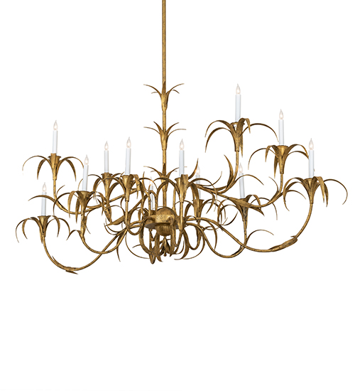 72" Long Mai'a 12 Light Oblong Chandelier | 289735
