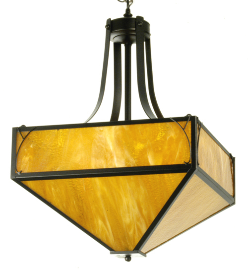 20" Square Teague Mission Inverted Pendant | 50742