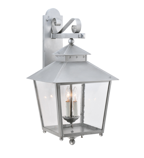 22"W Boston Solid Mount Wall Sconce | 98726