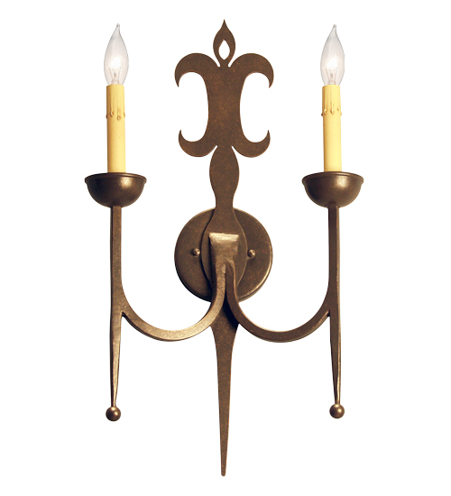 14" Wide San Simone 2 Light Wall Sconce | 115592