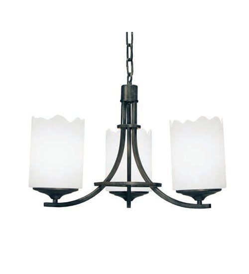 20" Wide Octavia 3 Light Chandelier | 116260