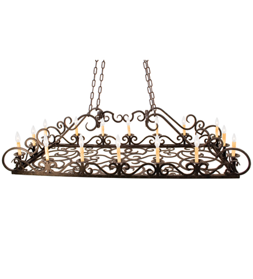 66" Long Carlotta Oblong Pendant | 116990