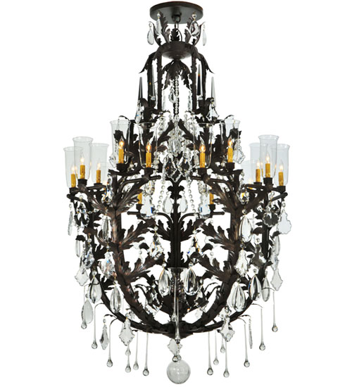 48"W French Baroque 16 LT Chandelier | 117280