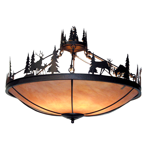 48" Wide Woodland Inverted Pendant | 120786