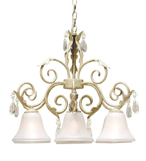 24" Wide Cherise 6 Light Chandelier | 120982