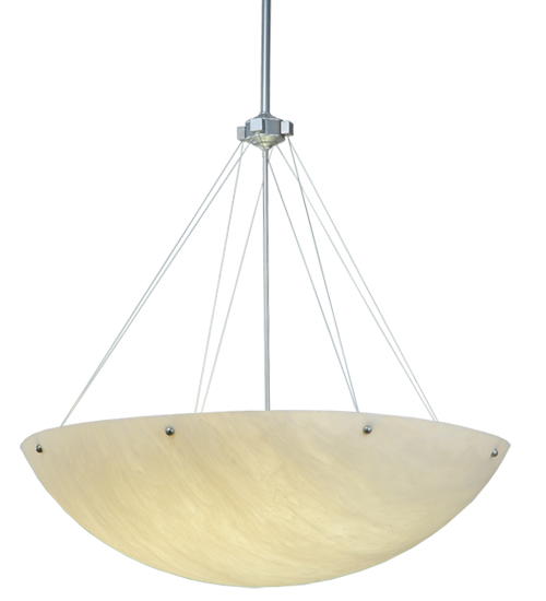 36"W Cypola Alabaster Inverted Pendant | 123137