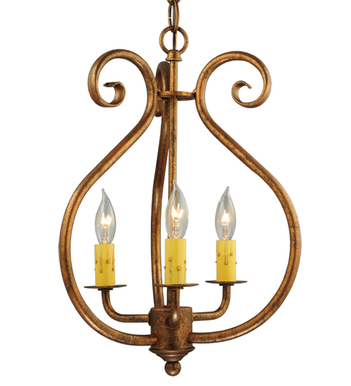 12" Wide Easton 3 Light Pendant | 128277