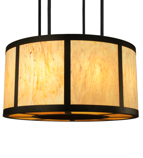 48"W Cilindro Vicksburg Semi-Flushmount | 133454