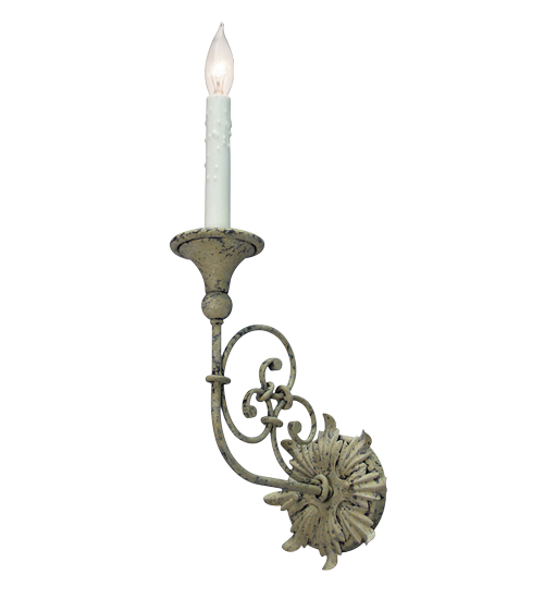 6" Wide Rachelle 1 Light Wall Sconce | 136315