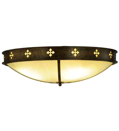36"W Byzantine Flushmount | 137454