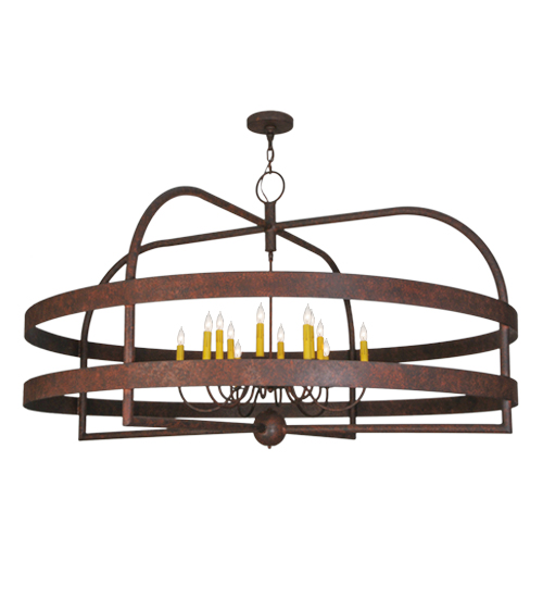60"W Aldari 12 LT Chandelier | 142301