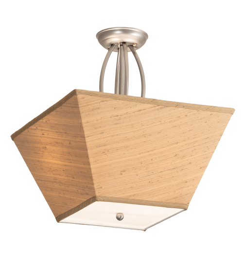 16" Square Cesta Semi-Flushmount | 142378