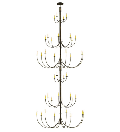78" Wide Cheal 40 Light Double Chandelier | 143565
