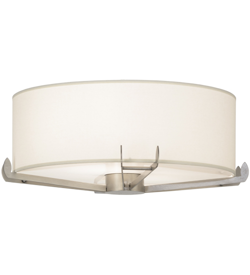 22"W Cilindro Structure Flushmount | 145106