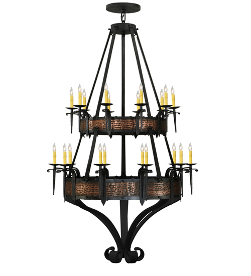 48" Wide Costello 20 LT Two Tier Chandelier | 145338