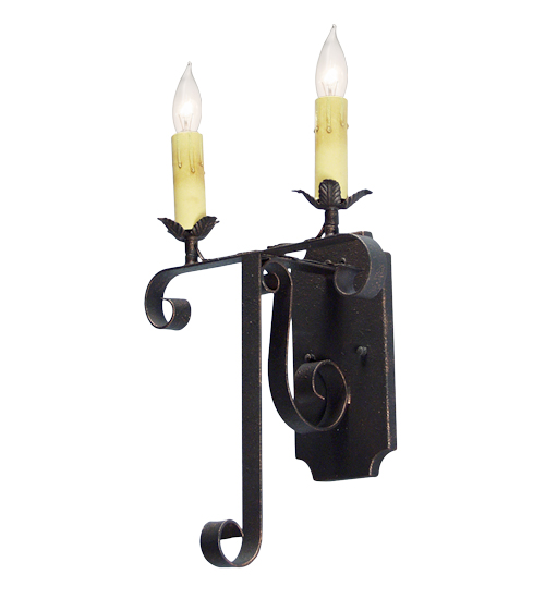 12" Wide Nerea 2 Light Wall Sconce | 146385