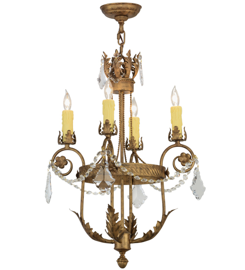 18"W Antonia 4 LT Chandelier | 152132