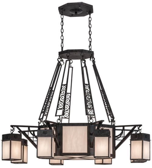 54"W Azrael 8 LT Chandelier | 153275