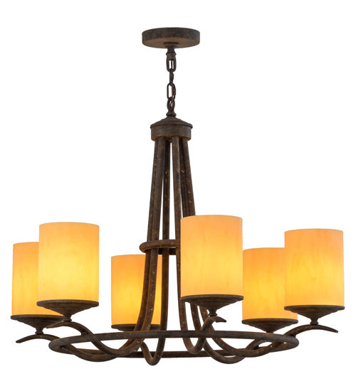 36"W Octavia 6 LT Chandelier | 156964