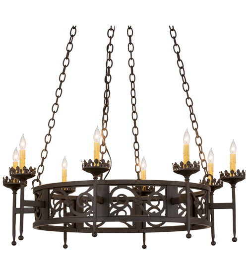 42"W Majella 8 LT Chandelier | 160337