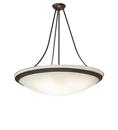 32" Wide Opal Satine Inverted Pendant | 16228