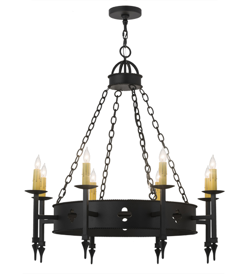 38"W Sabrina 8 LT Chandelier | 167058