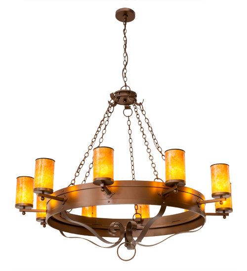 60"W Parnella 10 LT Chandelier | 178113