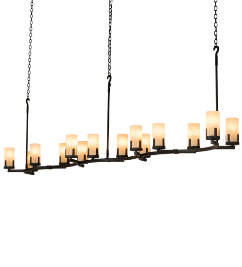 118" Long Cero 14 Light Oblong Chandelier | 195850