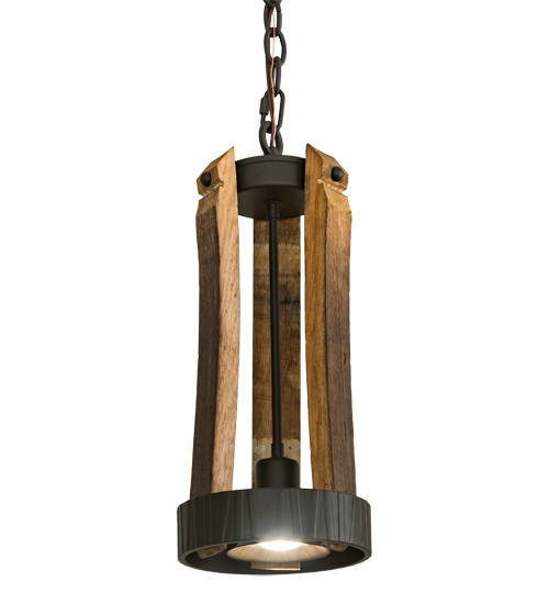 7.5" Wide Barrel Stave Pendant | 199066