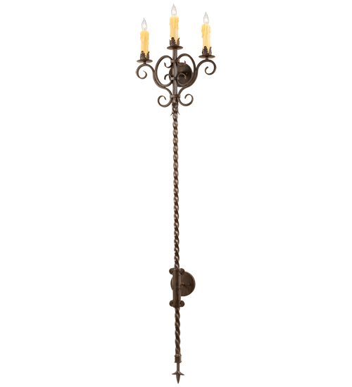 16" Wide Palmira 3 Light Wall Sconce | 199186