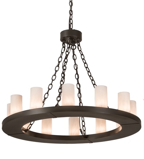 36" Wide Loxley 12 Light Chandelier | 200142