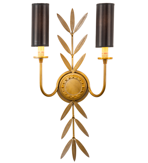 11" Wide Sunflower 2 Light Wall Sconce | 203624