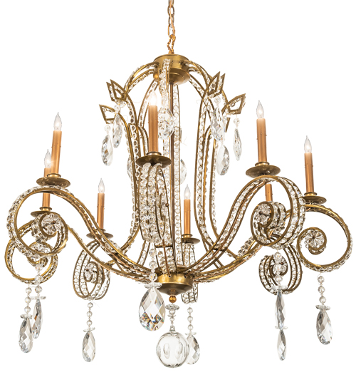 40" Wide Lucerne 8 Light Chandelier | 204918