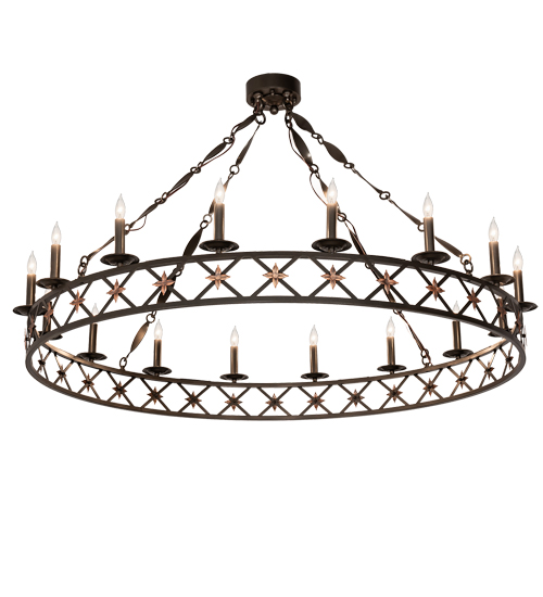 53" Wide Kingsbridge 16 Light Chandelier | 218058