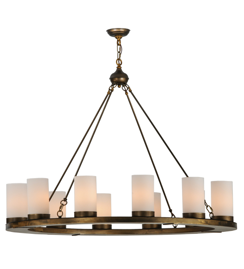 48" Wide Loxley 12 Light Chandelier | 220081