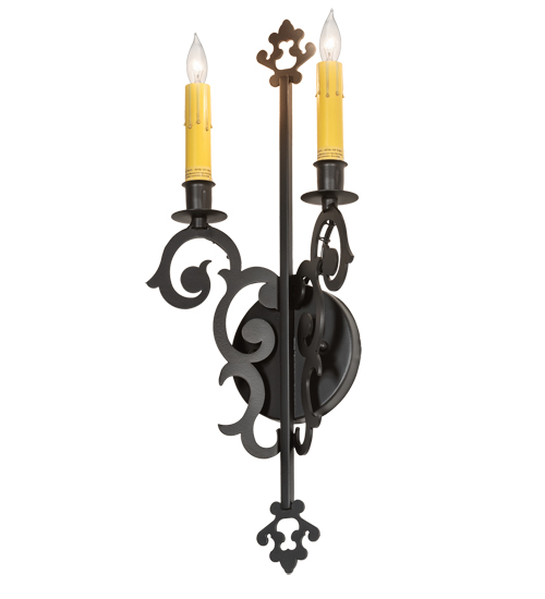 8" Wide Aneila 2 Light Wall Sconce | 223053