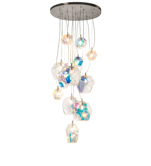 36" Wide Kalos Eidos Cascading Pendant | 229565