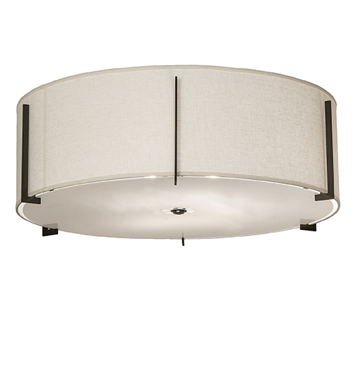 42" Wide Cilindro Structure Flushmount | 243105