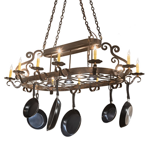 63" Long Neo 15 Light Pot Rack | 246369