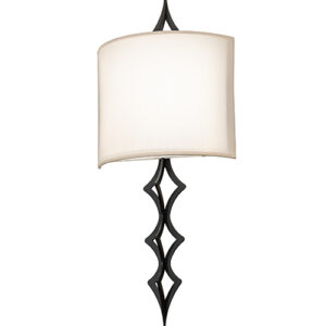 12" Wide Cilindro Diamente Wall Sconce | 250108