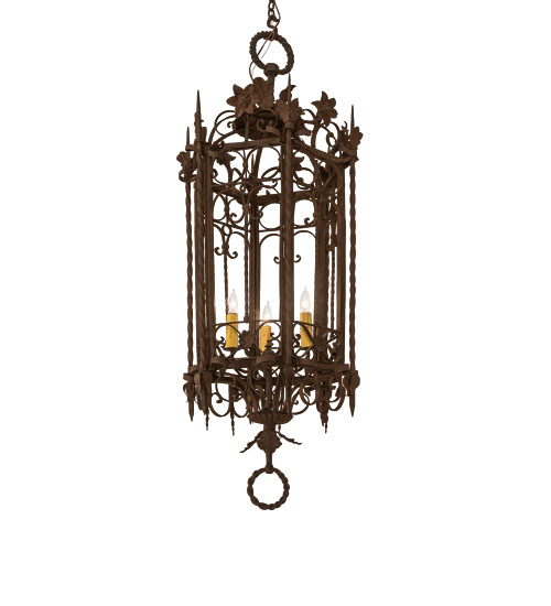 28" Wide Gordes 3 Light Chandelier | 250746