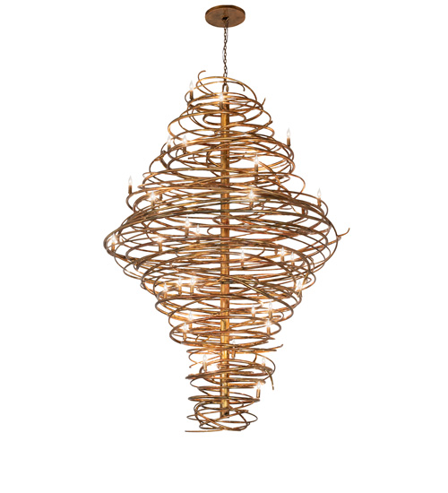 60" Wide Cyclone 36 Light Chandelier | 253231