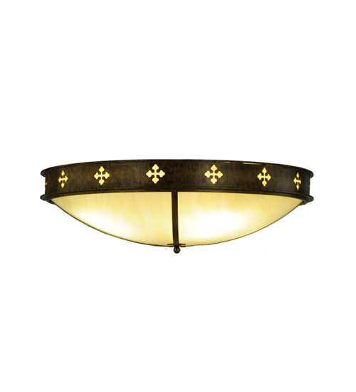 36" Wide Byzantine Flushmount | 254675