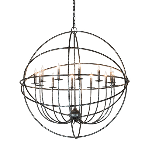 42" Wide Atom Enerjisi 12 Light Chandelier | 256204