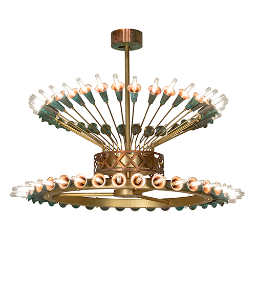 43" Wide Coyle 72 Light Chandelier | 274991