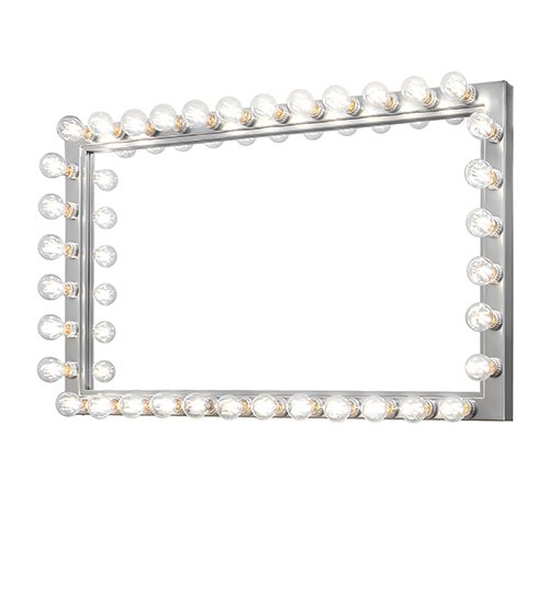 51" Long X 21" High Alva Greenroom 36 Light Vanity Mirror | 280867